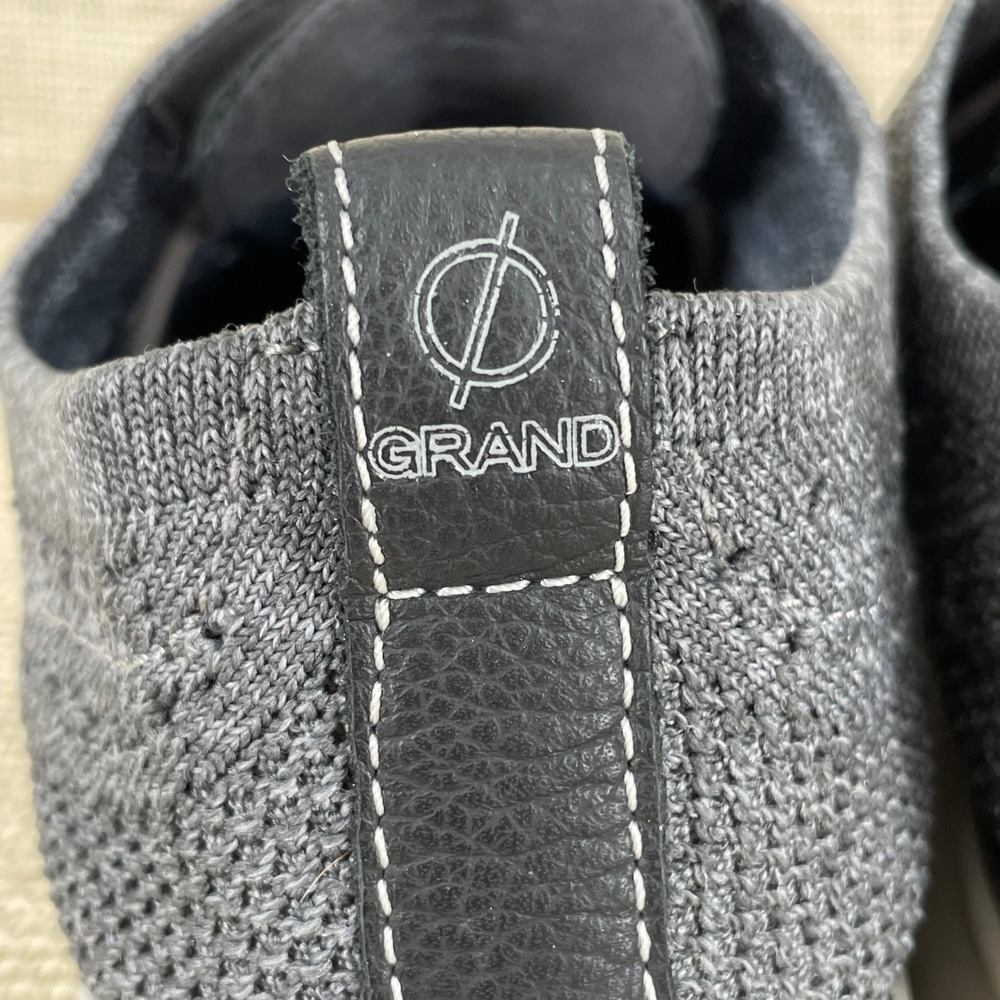 Cole Haan Zerogrand‎ Stitchlite Wingtip Oxford Mens 10 Grey Knit Sneakers C27565 - Picture 2 of 10